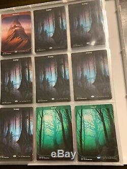 Magic The Gathering Unstable Binder Full Art Land, Foil Tokens And More Foils