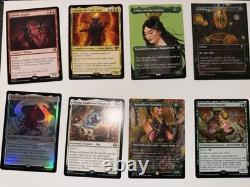 Magic The Gathering Valuable Card Lot Foils, Borderless, Non Foils. 19 Hits