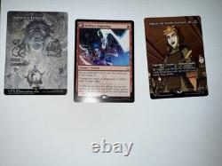 Magic The Gathering Valuable Card Lot Foils, Borderless, Non Foils. 19 Hits