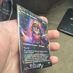 Magic The Gathering Vren, the Relentless Raised Foil Borderless Bloomburrow