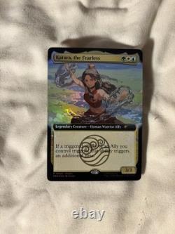 Magic The Gathering X Avatar Katara The Fearless FOIL Promo Card SDCC 2025