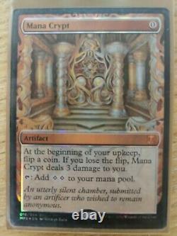Magic mtg Sammlung/ Mana Crypt (KI) foil + ca 3200Cards (33 mystics 147 Rares)