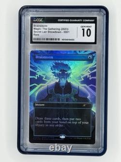 Magic the Gathering 2023 Secret Lair Showdown Brainstorm (Foil) 1 of 4