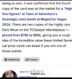 Magic the Gathering 2023 Secret Lair Showdown Brainstorm (Foil) 1 of 4