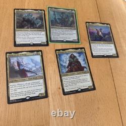 Magic the Gathering 28 mythic rares as seen NM COMMANDER FOIL Planeswalkers
