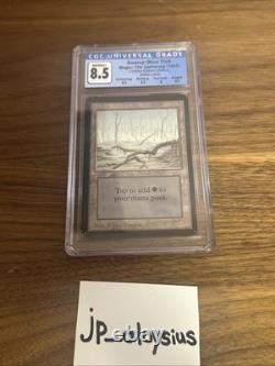 Magic the Gathering Alpha Swamp(Blue Tint) CGC 8.5 NM