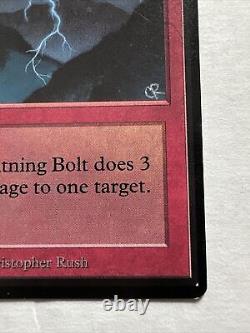 Magic the Gathering Beta Lightning Bolt NM