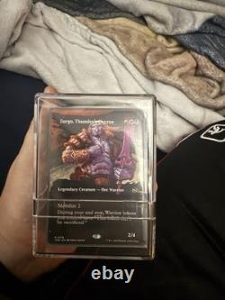 Magic the Gathering Custom Commander Deck With Zurgo, Thunder's Decree