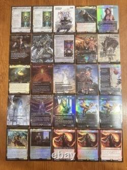 Magic the Gathering FINAL FANTASY Lot Of 25 Cards RARE, MYTHIC, SHOWCASE, FOIL +