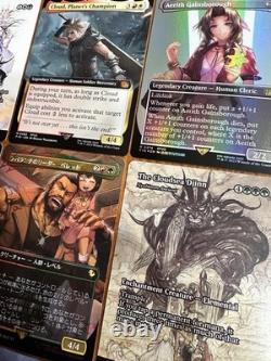 Magic the Gathering FINAL FANTASY Lot Of 25 Cards RARE, MYTHIC, SHOWCASE, FOIL +