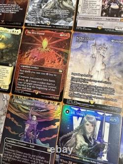 Magic the Gathering FINAL FANTASY Lot Of 25 Cards RARE, MYTHIC, SHOWCASE, FOIL +