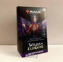 Magic the Gathering Fae Dominion Commander Deck Wilds of Eldraine Set