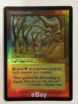 Magic the Gathering Gaea's Cradle Judge Promo Foil Signed Very Good Condition