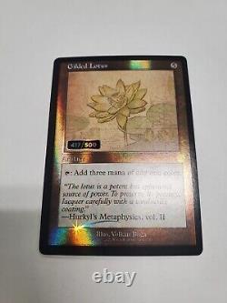 Magic the Gathering Gilded Lotus Retro Schematic Serialized 417/500 Near Mint