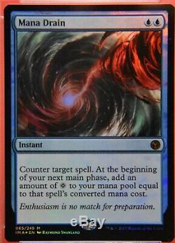 Magic the Gathering Iconic Masters Foil Mana Drain PSA 10 Gem MINT Graded