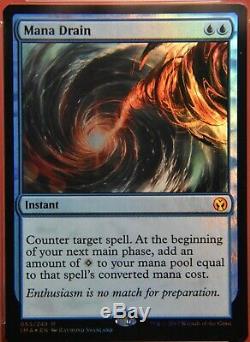 Magic the Gathering Iconic Masters Foil Mana Drain PSA 10 Gem MINT Graded