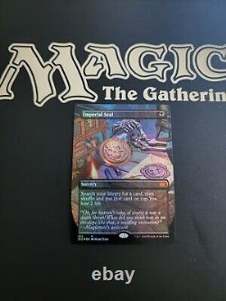 Magic the Gathering Imperial Seal (Borderless) (Foil) Double Masters 2022