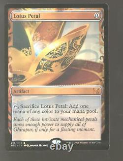 Magic the Gathering Kaladesh Inventions Lotus Petal FOIL NEAR MINT (NM) 935