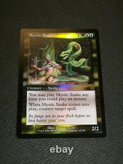 Magic the Gathering MTG MYSTIC SNAKE FOIL Apocalypse Single Card NM/MINT