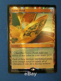 Magic the Gathering MTG Masterpiece Inventions 1x FOIL Lotus Petal