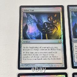 Magic the Gathering MTG Modern Masters Aether Vial FOIL x4