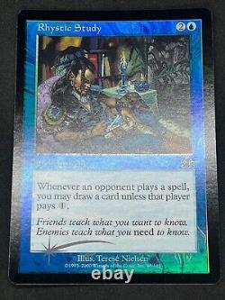 Magic the Gathering MTG Rhystic Study Blue Prophecy Common Foil