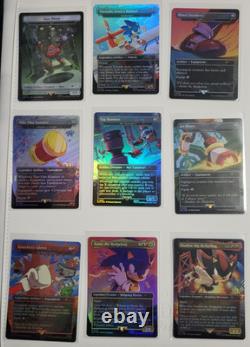 Magic the Gathering MTG Secret Lair x Sonic Foil and Non Foil Sets Lot of 32