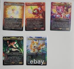 Magic the Gathering MTG Secret Lair x Sonic Foil and Non Foil Sets Lot of 32