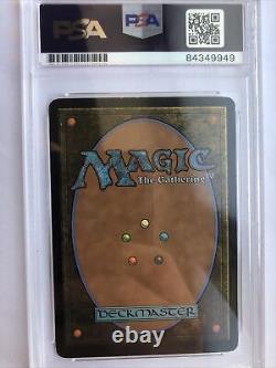 Magic the Gathering MTG Wellwisher Onslaught LP FOIL Signed Christopher Rush PSA