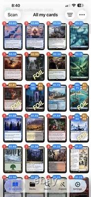 Magic the Gathering MTG card lot FOILS /RARES / Mythics