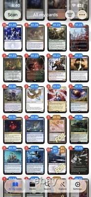 Magic the Gathering MTG card lot FOILS /RARES / Mythics