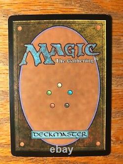 Magic the Gathering MTG foil Pithing Needle Saviors signed by Artist NM