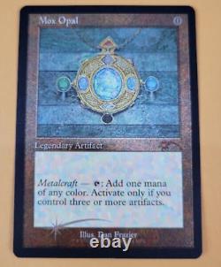 Magic the Gathering Mox Opal Retro Frame Foil Etched Secret Lair Drop Series