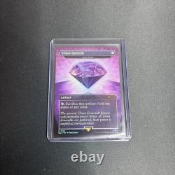 Magic the Gathering Sonic Secret Lair Chaos Emerald, Lotus Petal, Purple Foil