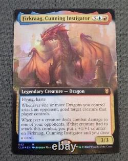 Magic the Gathering TCG Firkraag, Cunning Instigator Extended Art, Baldur's Gate