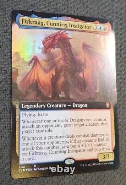 Magic the Gathering TCG Firkraag, Cunning Instigator Extended Art, Baldur's Gate