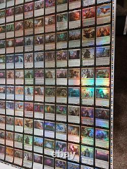 Magic the Gathering War of the Spark Foil Mythic and Rare Uncut Sheet
