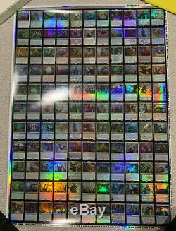 Magic the Gathering War of the Spark Uncut Foil Mythic Sheet VERY min damage