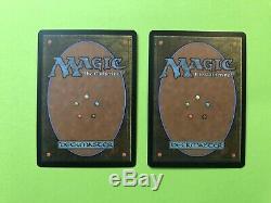 Magic the Gathering Wheel of Fortune Judge DCI MTG Promo Foil BOTH MINT x1