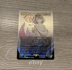 Magic the Gathering Yuna, Grand Summoner Borderless Surge Foil 216 Final Fantasy