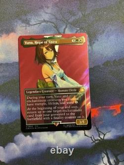 Magic the Gathering Yuna, Hope of Spira Borderless Surge Foil 549 Final Fantasy
