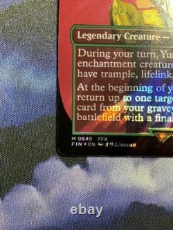 Magic the Gathering Yuna, Hope of Spira Borderless Surge Foil 549 Final Fantasy