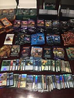 Magic the Gathering collection, OPENED booster packs, deck, rares, foils