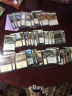 Magic the Gathering collection, OPENED booster packs, deck, rares, foils