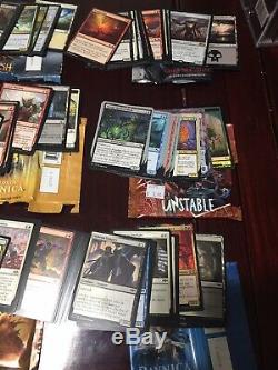 Magic the Gathering collection, OPENED booster packs, deck, rares, foils