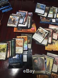 Magic the Gathering collection, OPENED booster packs, deck, rares, foils