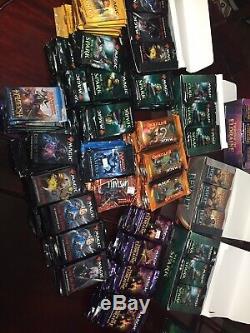 Magic the Gathering collection, OPENED booster packs, deck, rares, foils