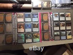 Magic the Gathering collection, partial. Binders, playmats, rares, foils