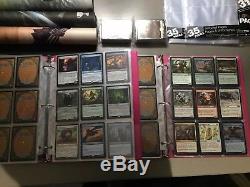 Magic the Gathering collection, partial. Binders, playmats, rares, foils