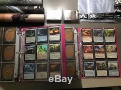 Magic the Gathering collection, partial. Binders, playmats, rares, foils